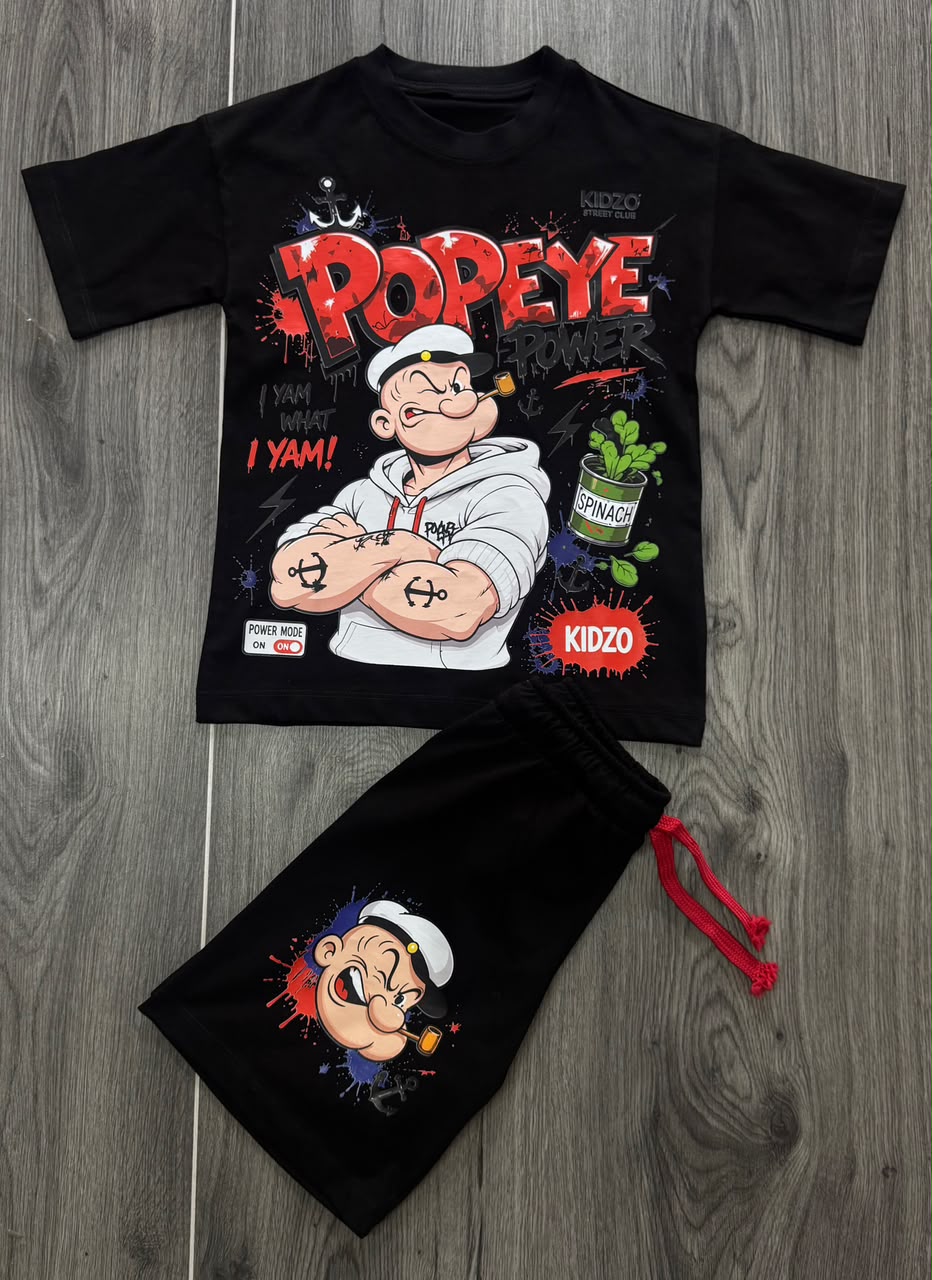 Kidzo Popeye Power Mode Boys Set – Lifestyle Photo